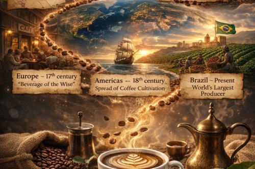 The Origin of Coffee: The Complete Story from Discovery to Global Fame
